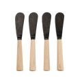 Maple Wood Spreaders S/4, Tumbled Black