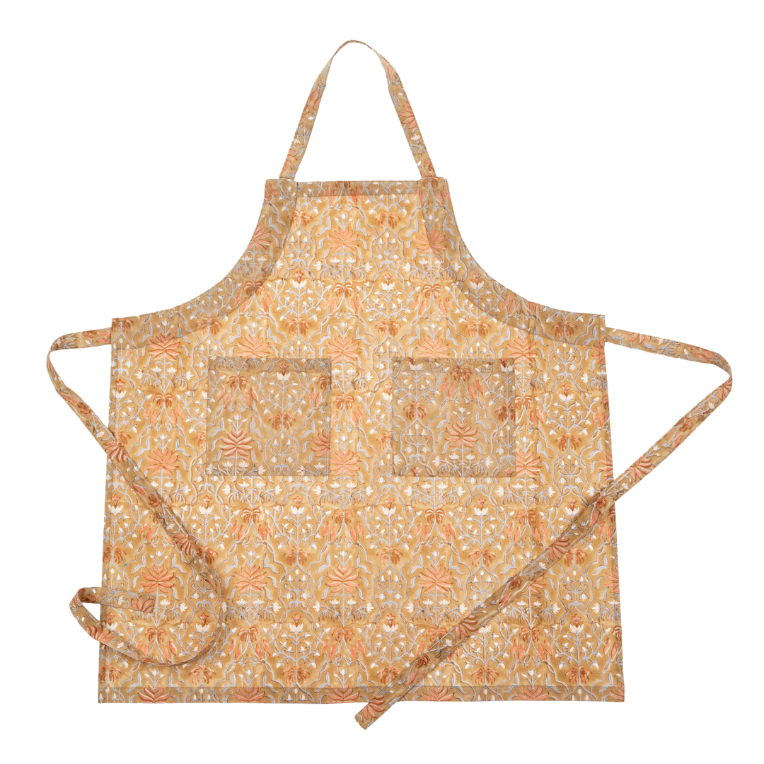 Acapulco Block Print Apron