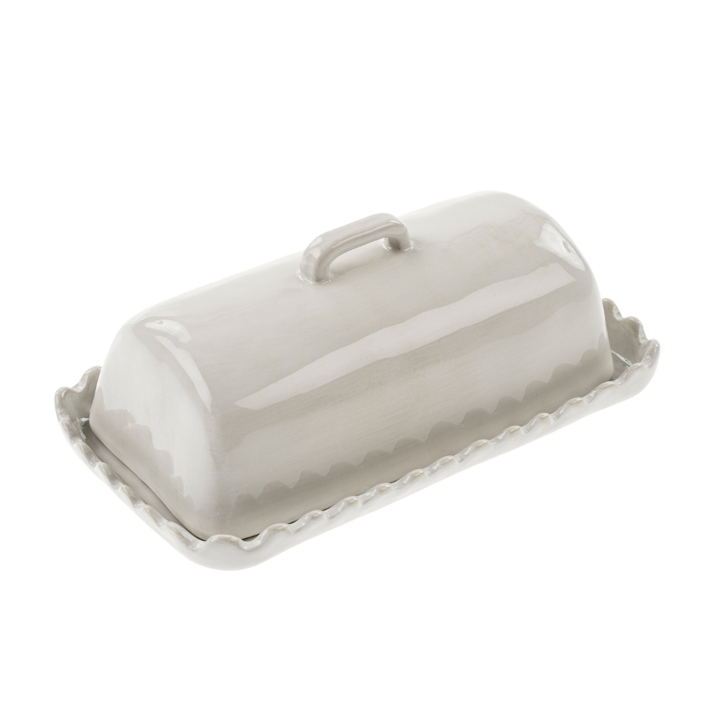 Scalloped Butter Dish