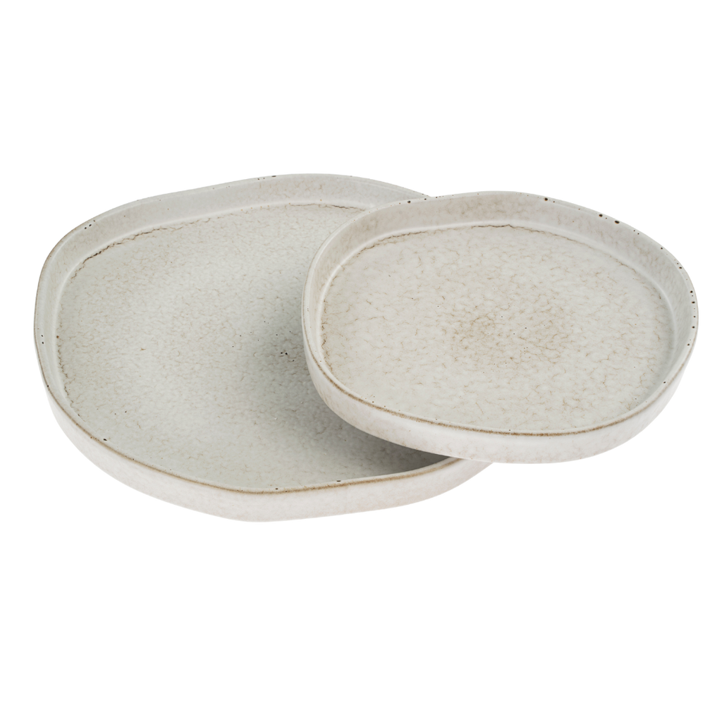 Pebble Serving Plates S/2