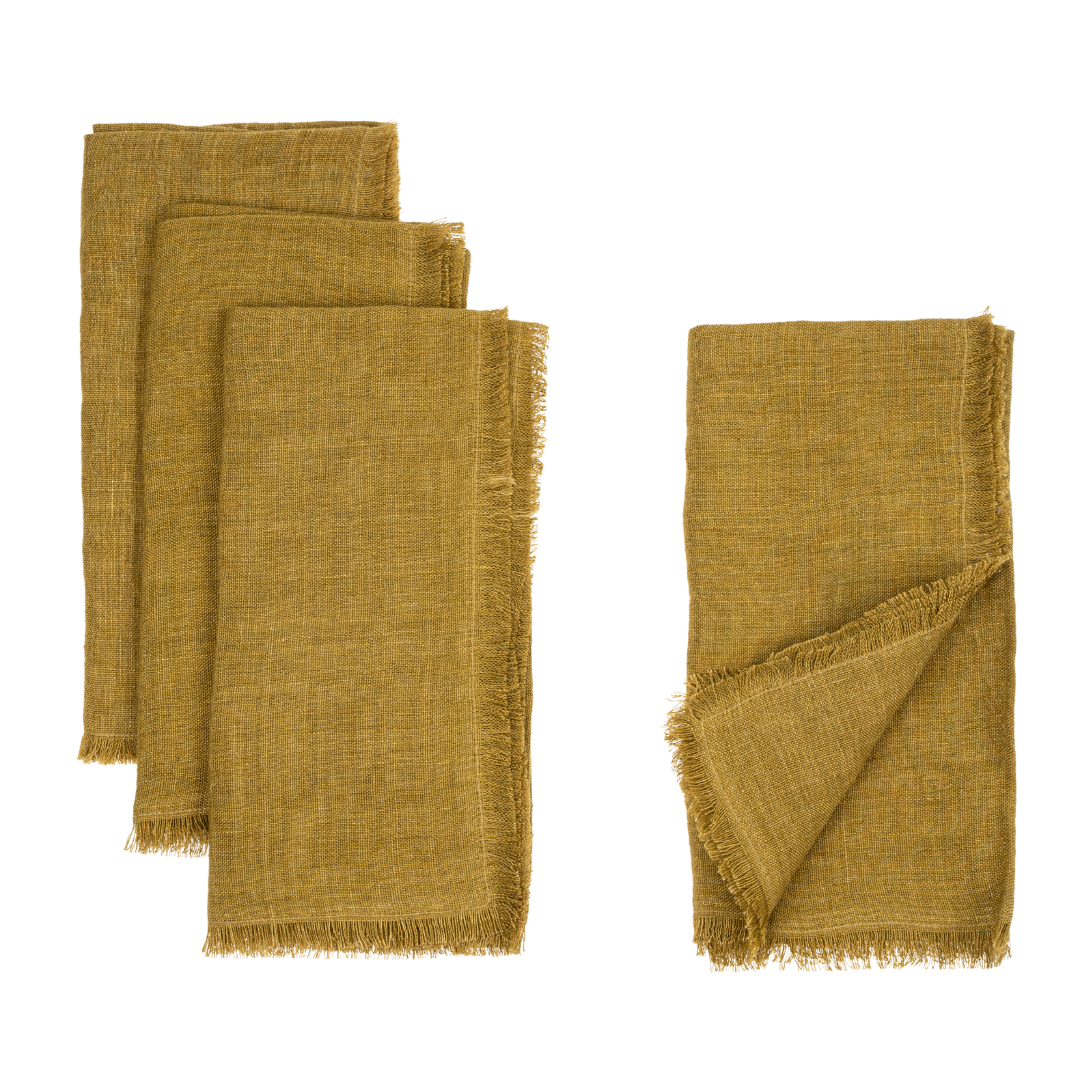 Lina Linen Napkins S/4 Cumin