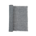 Lina Linen Runner, Steel Grey