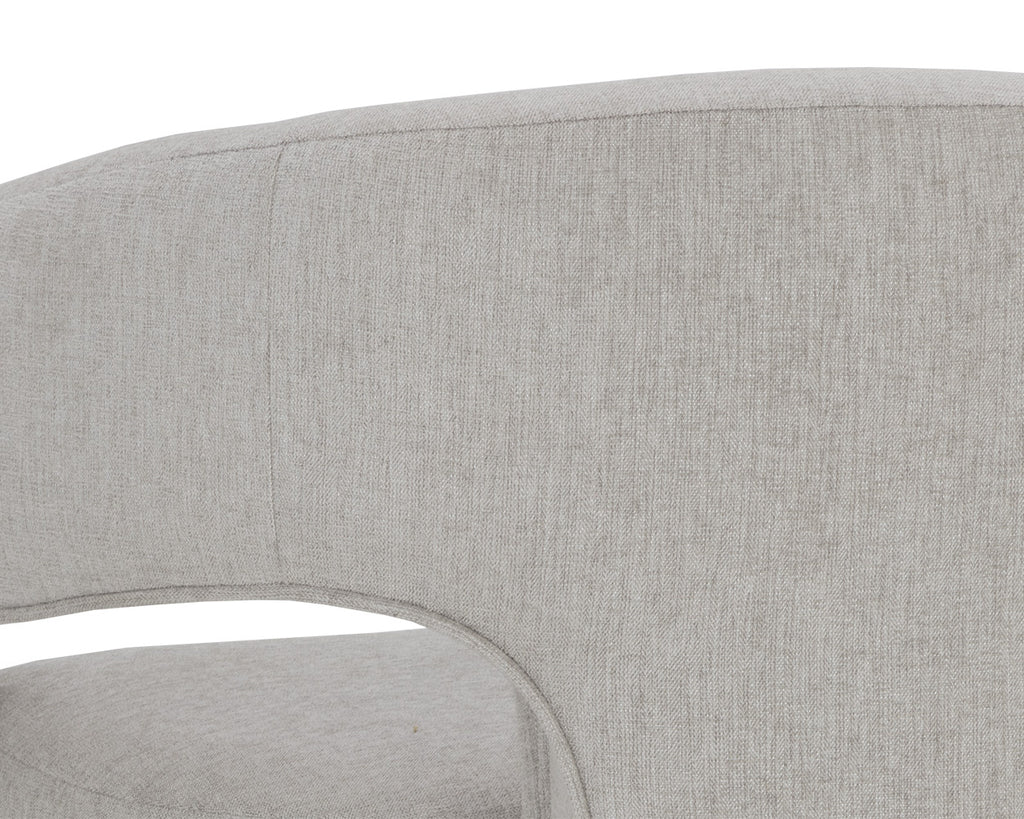 Isidore Dining Armchair - Ernst Sandstone