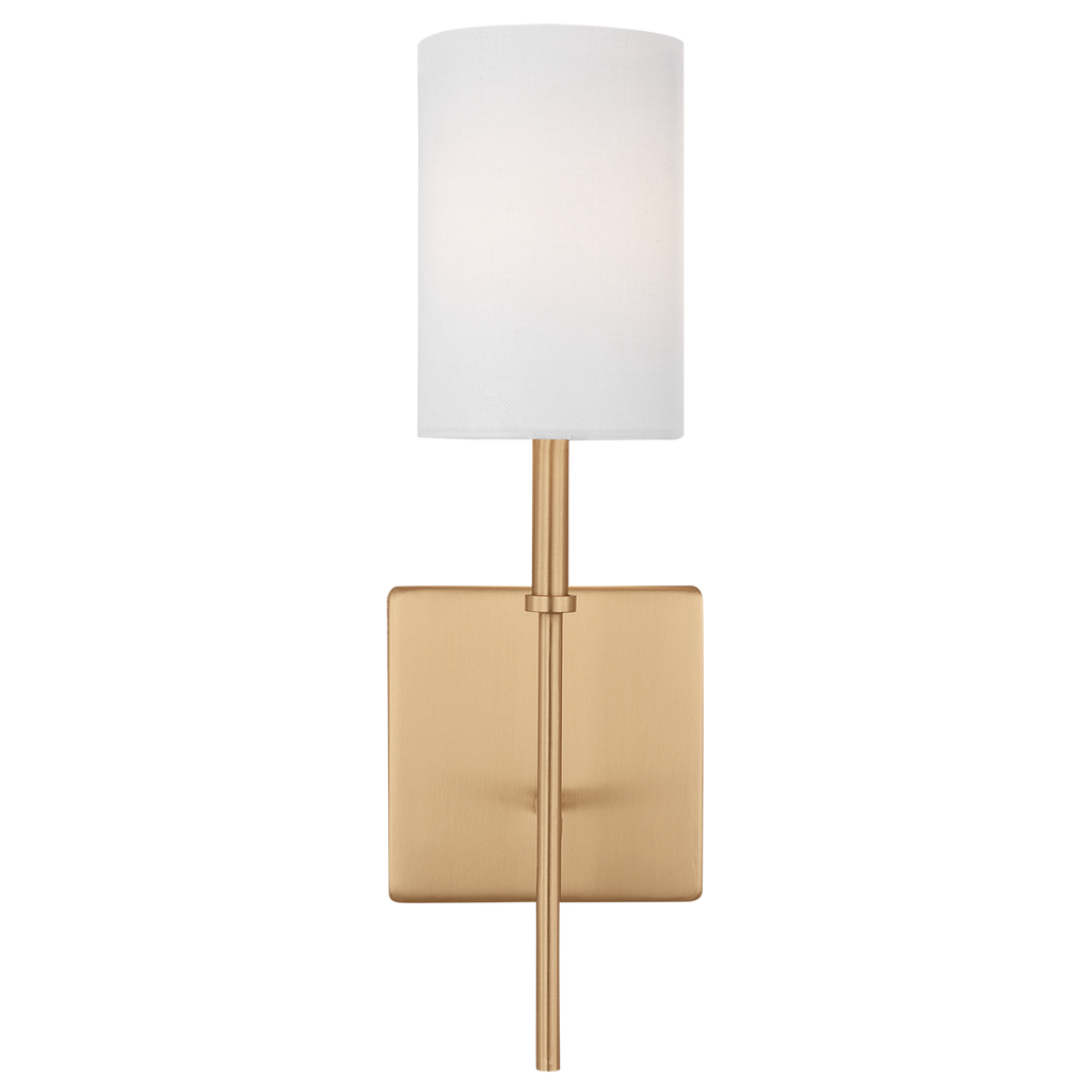 Foxdale 1-Light Sconce | Satin Brass