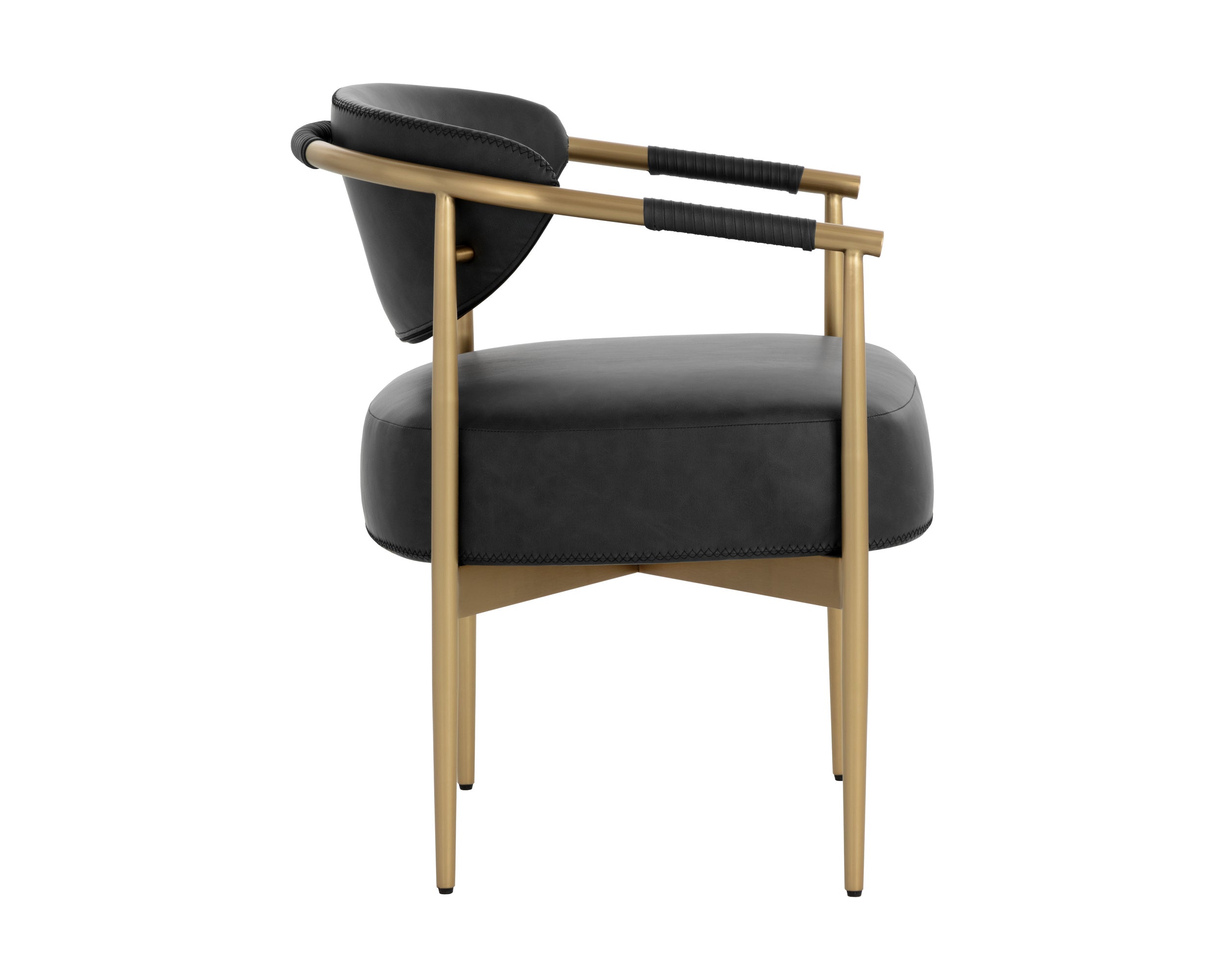 Heloise Dining Armchair - Bravo Black