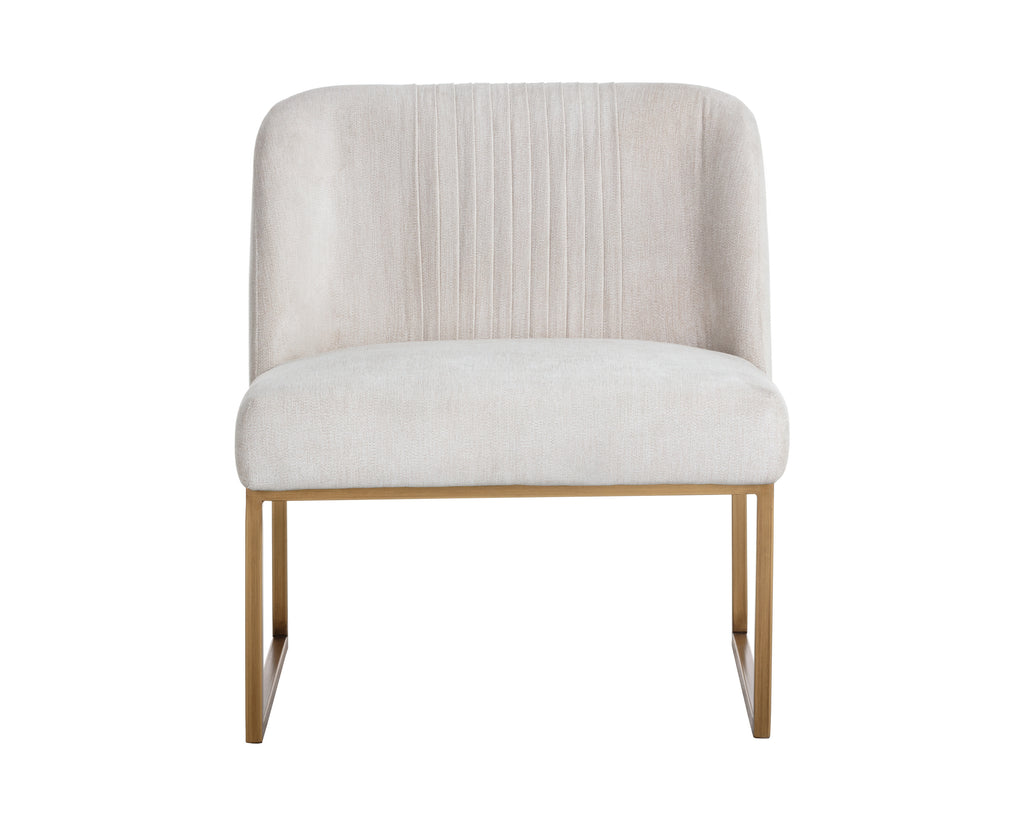 Nevin Lounge Chair - Polo Club Muslin