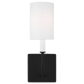 Greenwich 1-Light Sconce | Midnight Black Bulb(s) Not Included