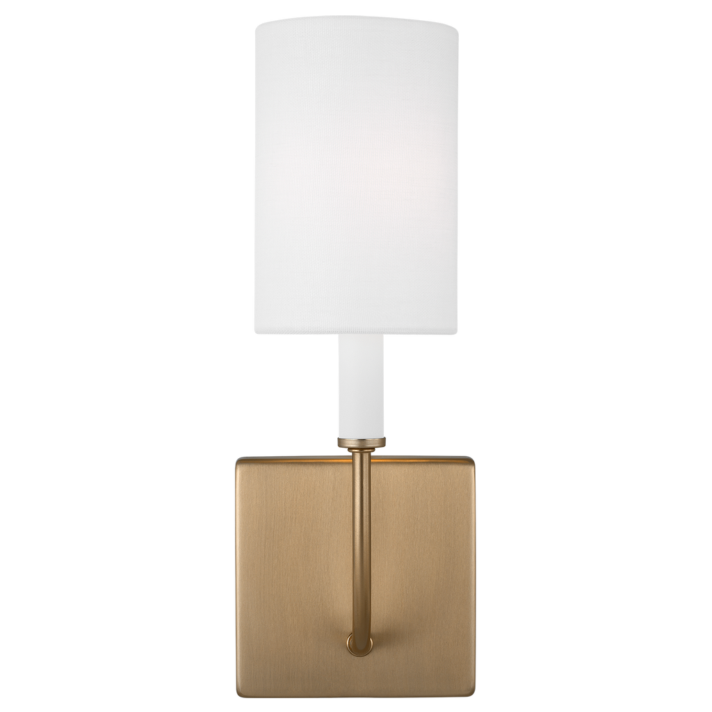 Greenwich 1-Light Sconce | Satin Brass Bulb(s) Not Included