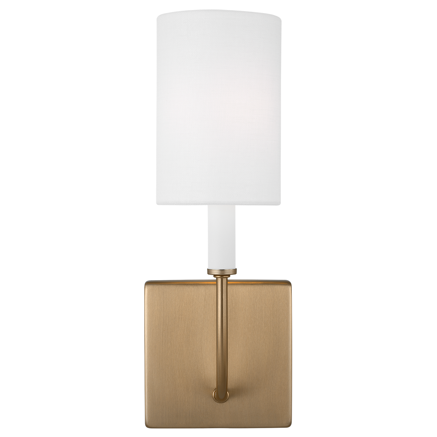 Greenwich 1-Light Sconce | Satin Brass Bulb(s) Not Included