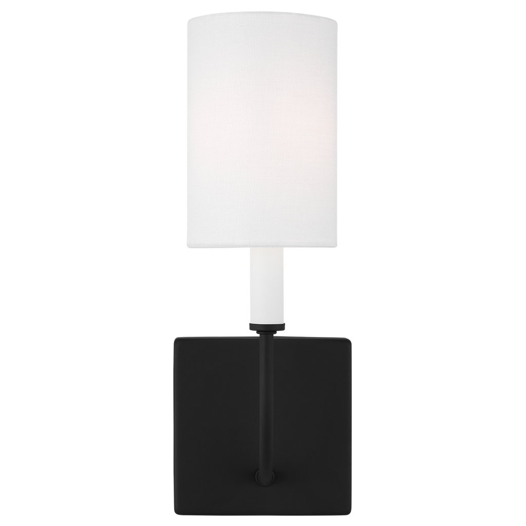 Greenwich 1-Light Sconce | Midnight Black Bulb(s) Included