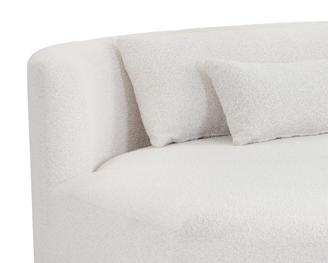 Laken Sofa Chaise - Laf - Copenhagen White