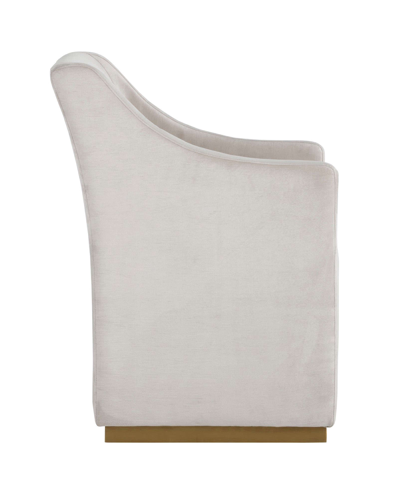 Zane Wheeled Dining Armchair - Piccolo Prosecco