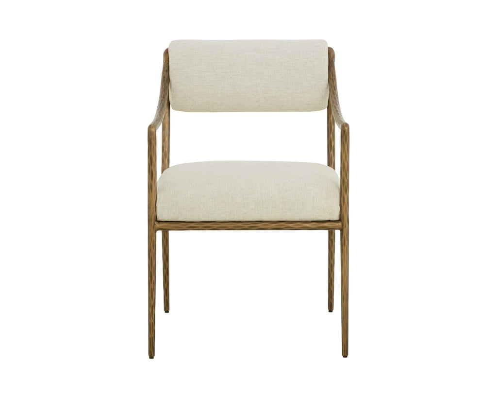 Leticia Dining Armchair - Geralt Linen