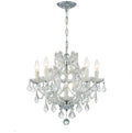 Maria Theresa 20'' Swarovski Spectra Crystal Polished Chrome Chandelier