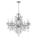 Maria Theresa 28'' Swarovski Strass Crystal Polished Chrome Chandelier