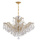 Maria Theresa 29'' Swarovski Spectra Crystal Gold Chandelier