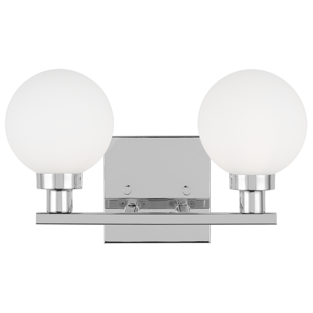 Clybourn Two Light Wall / Bath Chrome