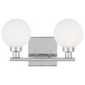 Clybourn Two Light Wall / Bath Chrome