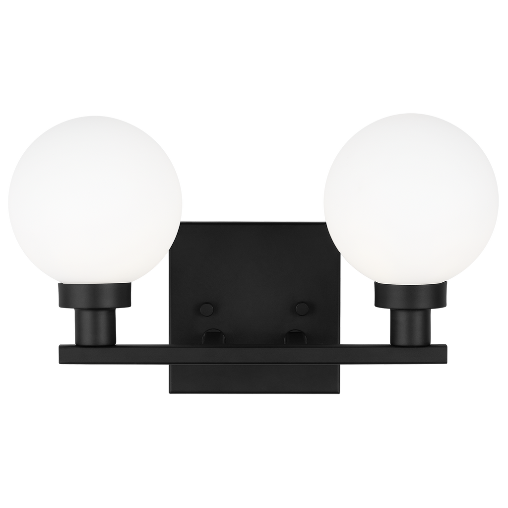 Clybourn Two Light Wall / Bath Midnight Black