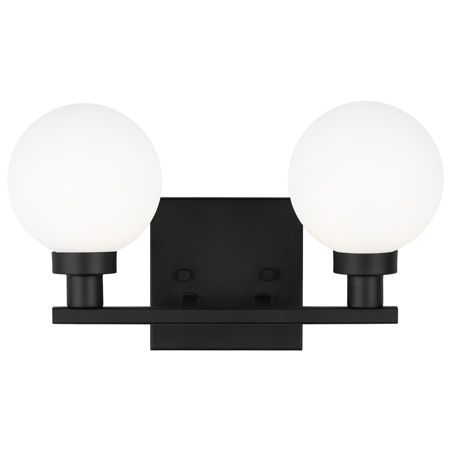 Clybourn Two Light Wall / Bath Midnight Black