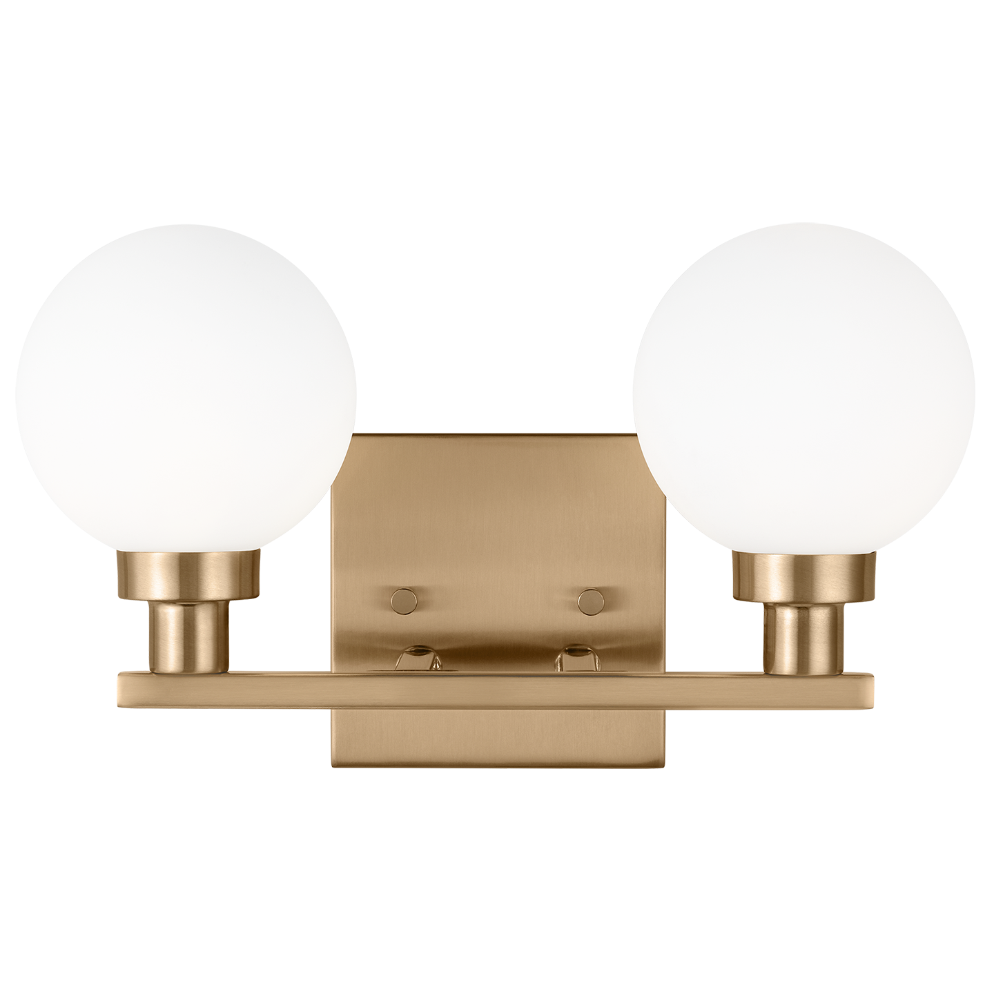 Clybourn Two Light Wall / Bath Satin Brass