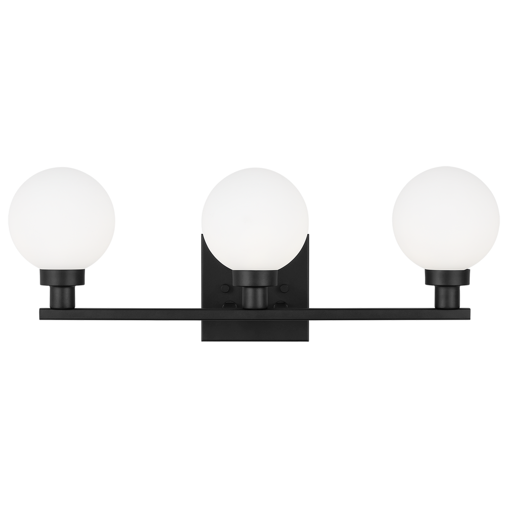 Clybourn Three Light Wall / Bath Midnight Black