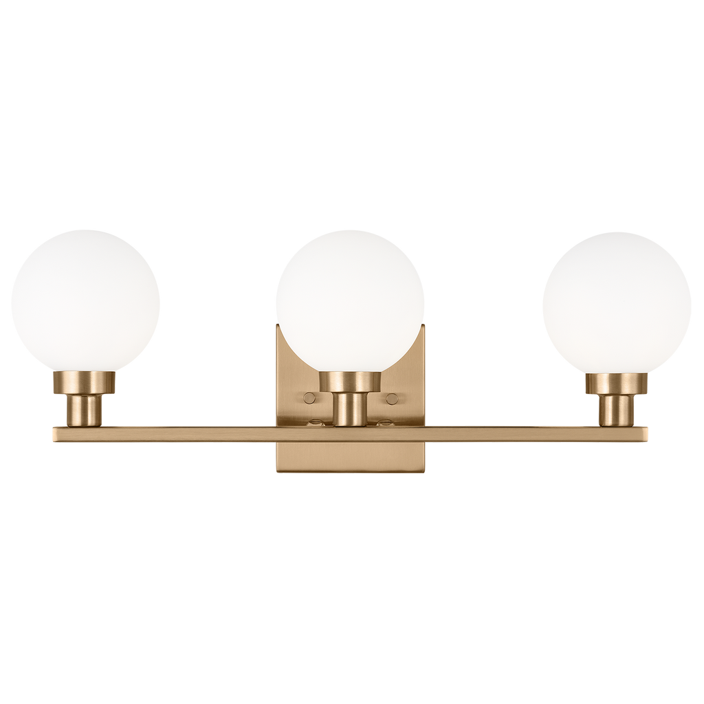 Clybourn Three Light Wall / Bath Satin Brass