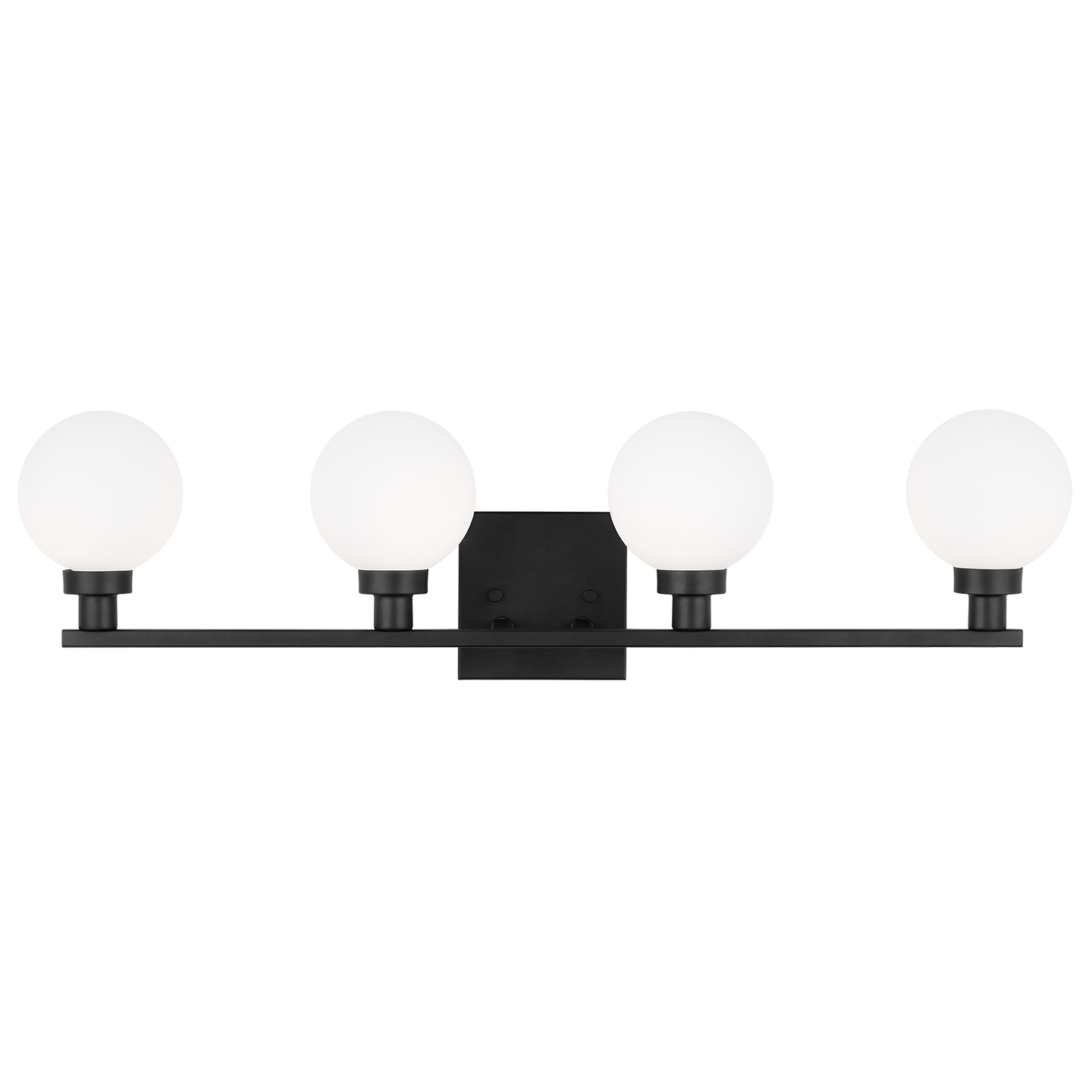 Clybourn Four Light Wall / Bath Midnight Black