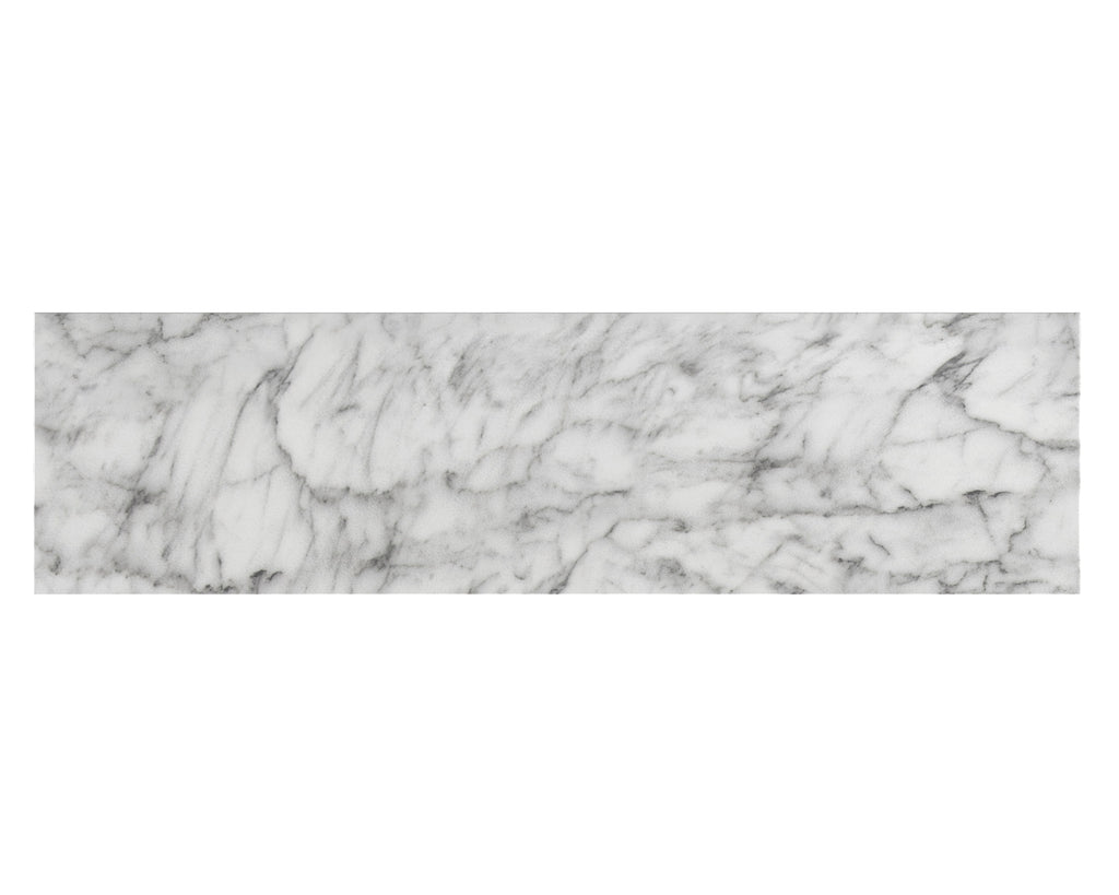 Nomad Bench - Marble Look - White