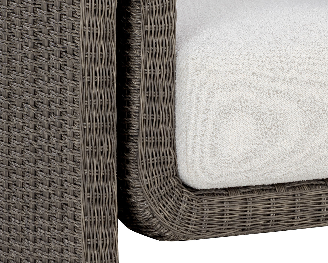Tibi Armchair - Grey - Louis Cream