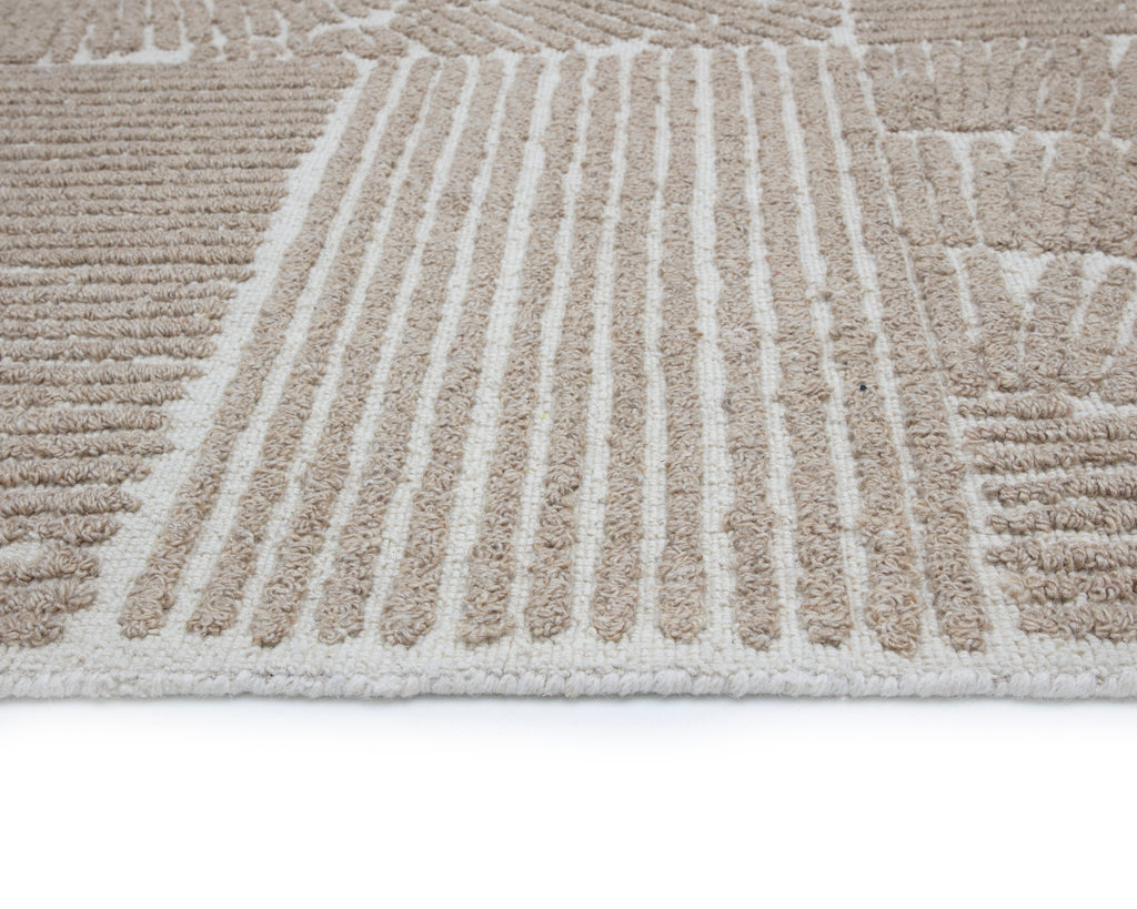Corinthia Hand-Tufted Rug - Ivory/Beige - 9' X 12'