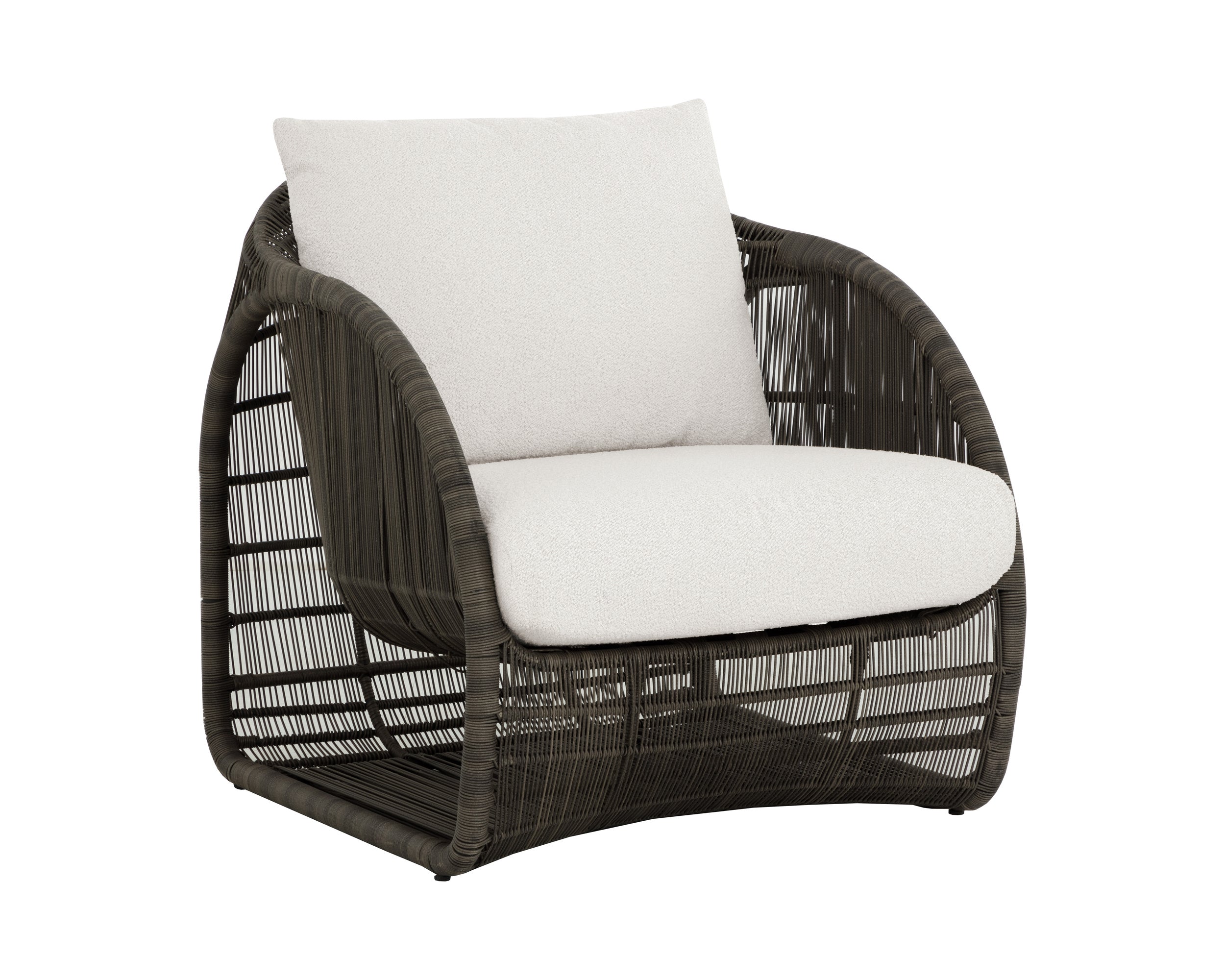 Tulum Lounge Chair - Louis Cream