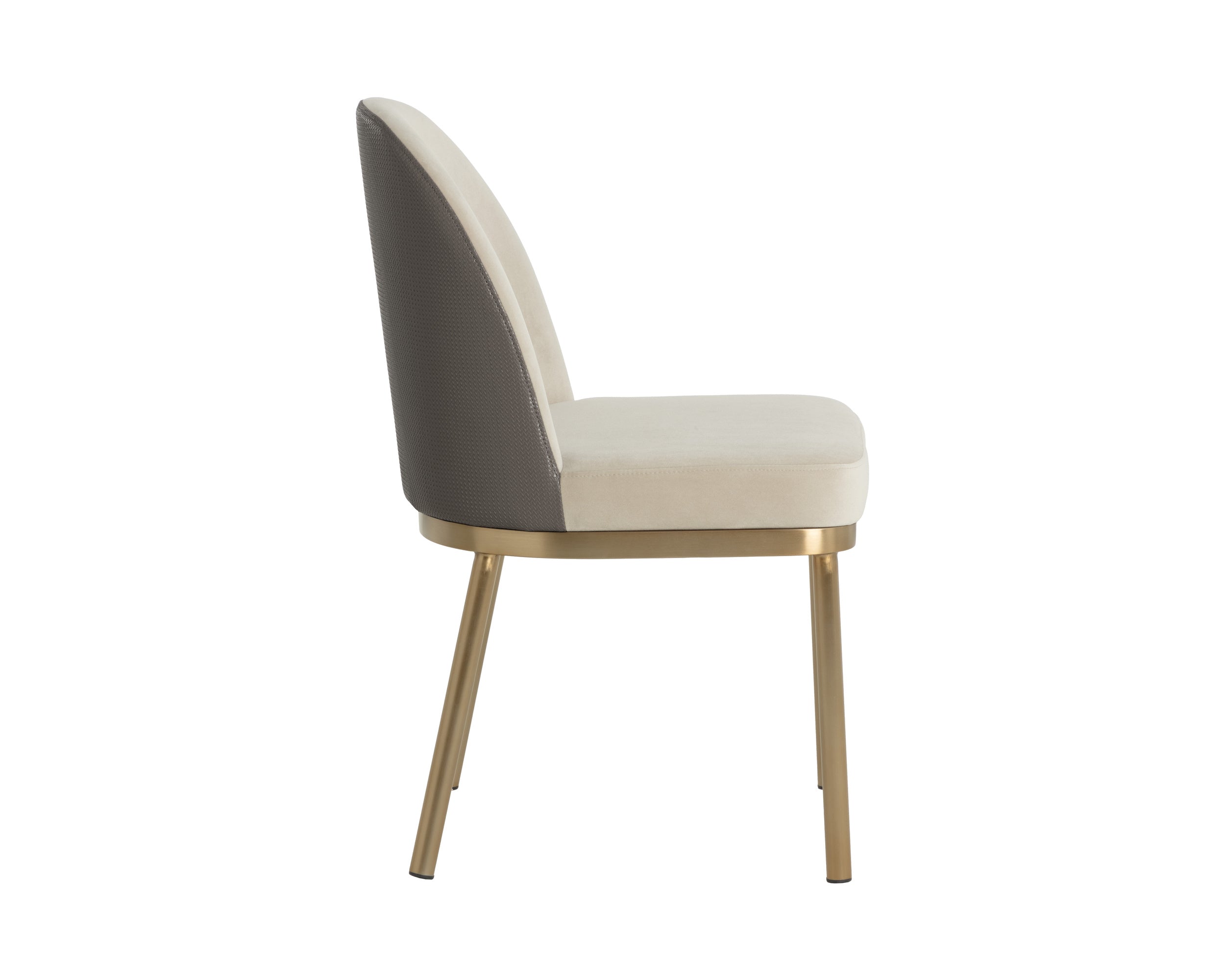 Lavania Dining Chair - Meg Taupe / Porcini Taupe