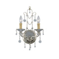 Paris Market 10'' Silver Leaf Sconce
