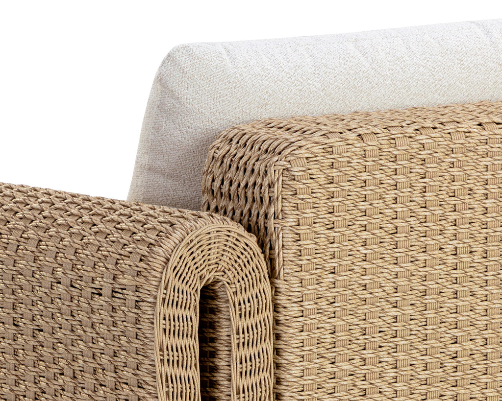 Tibi Armchair - Natural - Louis Cream