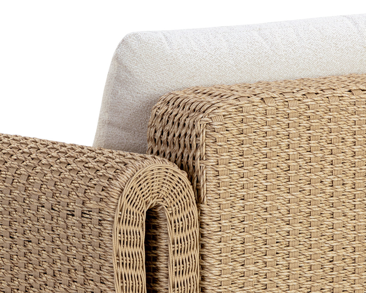 Tibi Armchair - Natural - Louis Cream