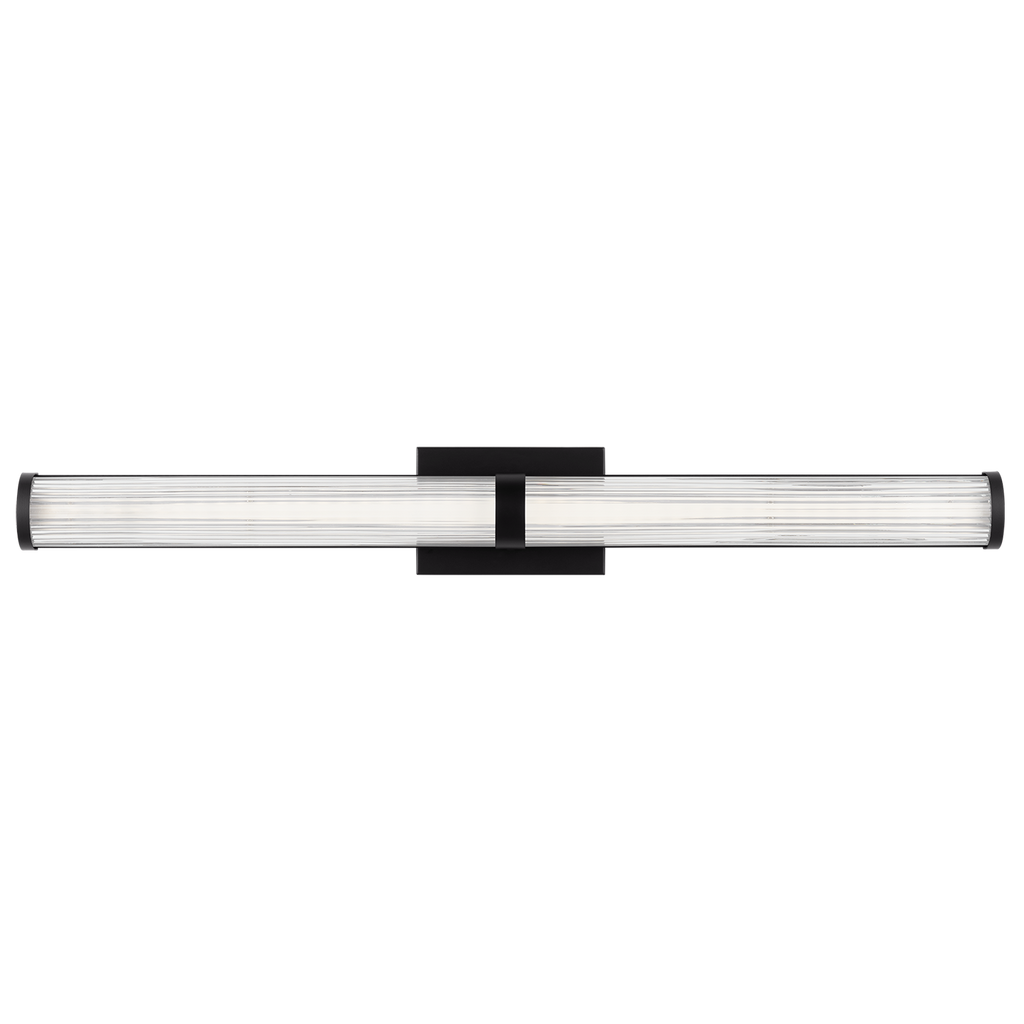Syden Large LED Wall / Bath Midnight Black Bulbs Inc