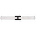 Syden Large LED Wall / Bath Midnight Black Bulbs Inc
