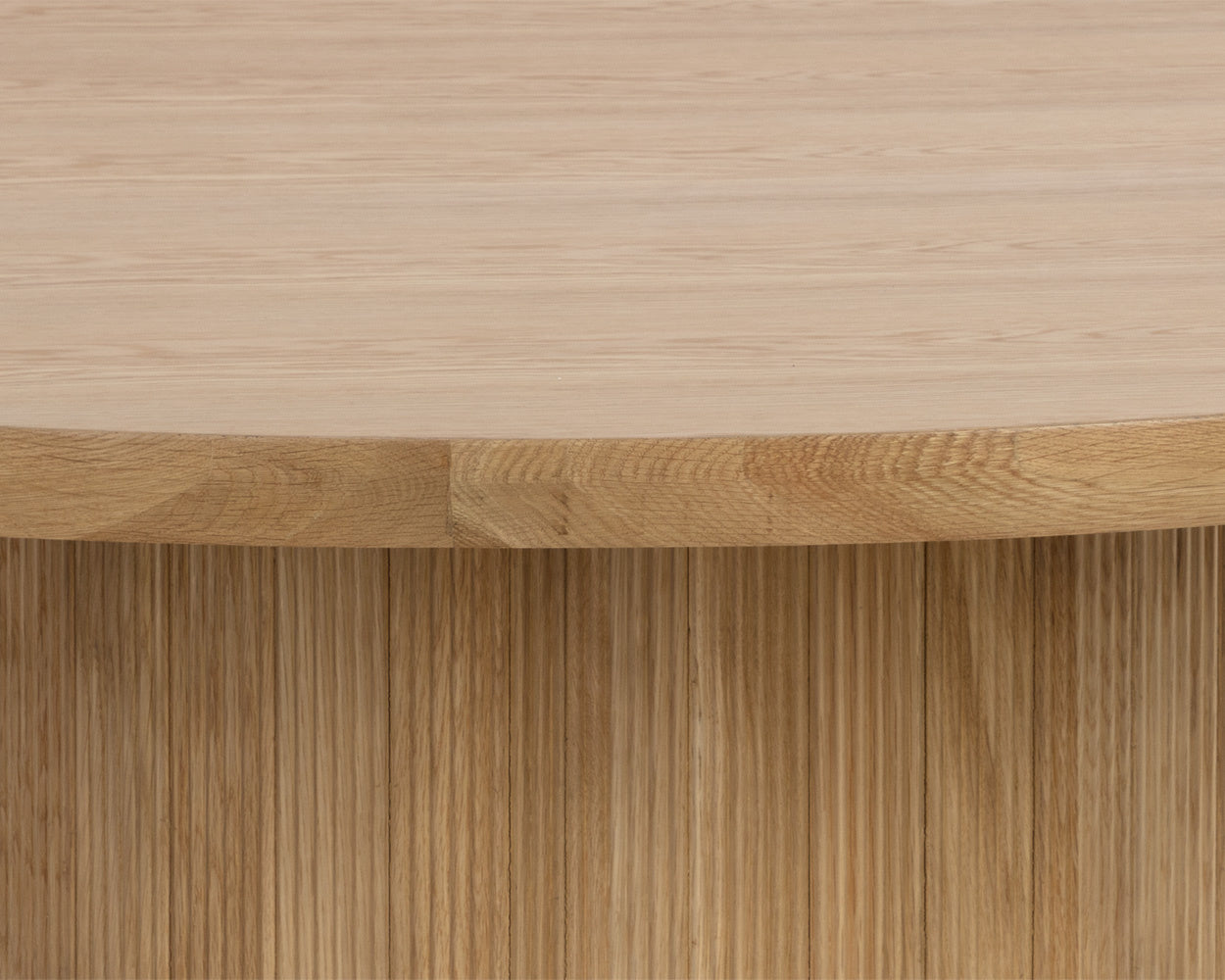 Kalla Dining Table - Round - Rustic Oak - 68"