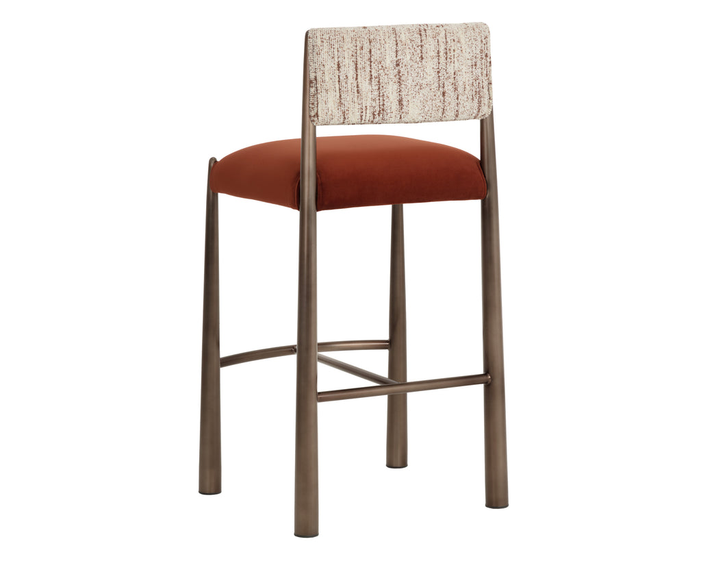 Bayard Barstool - Dark Bronze - Meg Rust / Terri Nutmeg