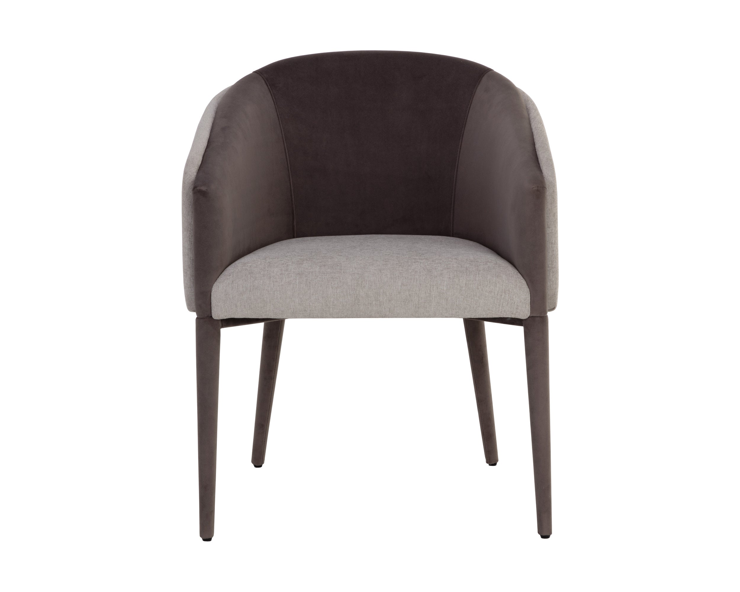 Sheva Dining Armchair - Ernst Sandstone / Meg Ash