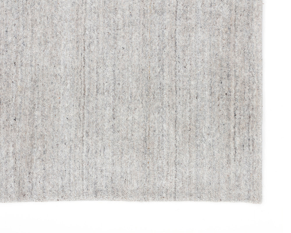 Alaska Hand-Loomed Rug - Grey / Ivory - 8' X 10'