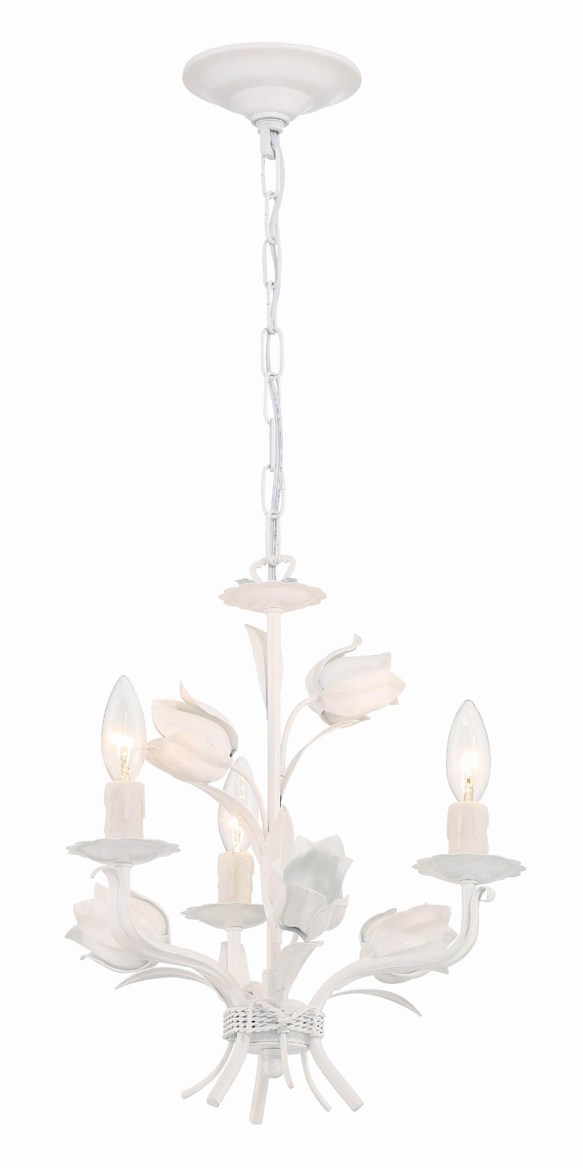 Southport 14'' Wet White Chandelier