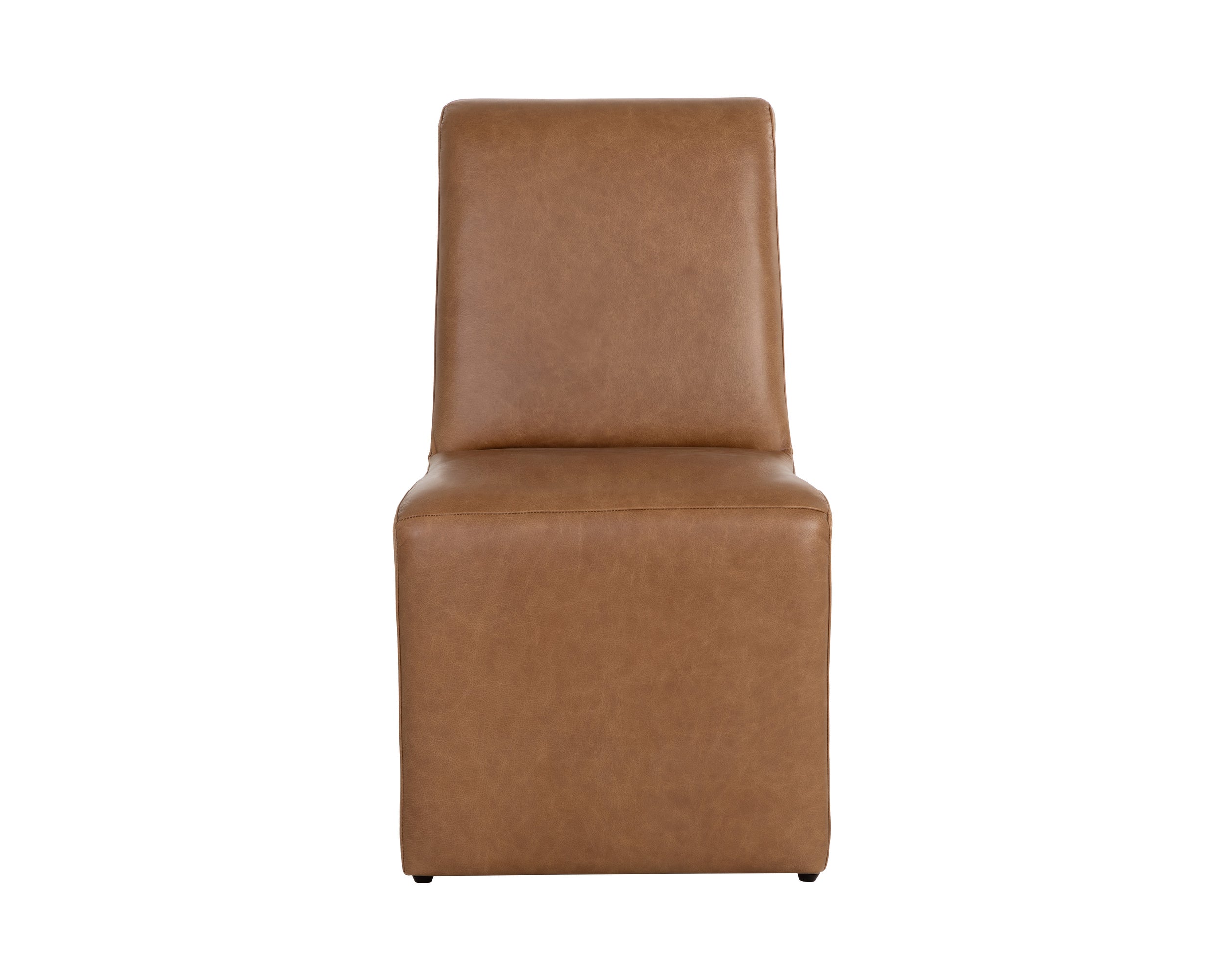 Cascata Dining Chair - Marseille Camel Leather