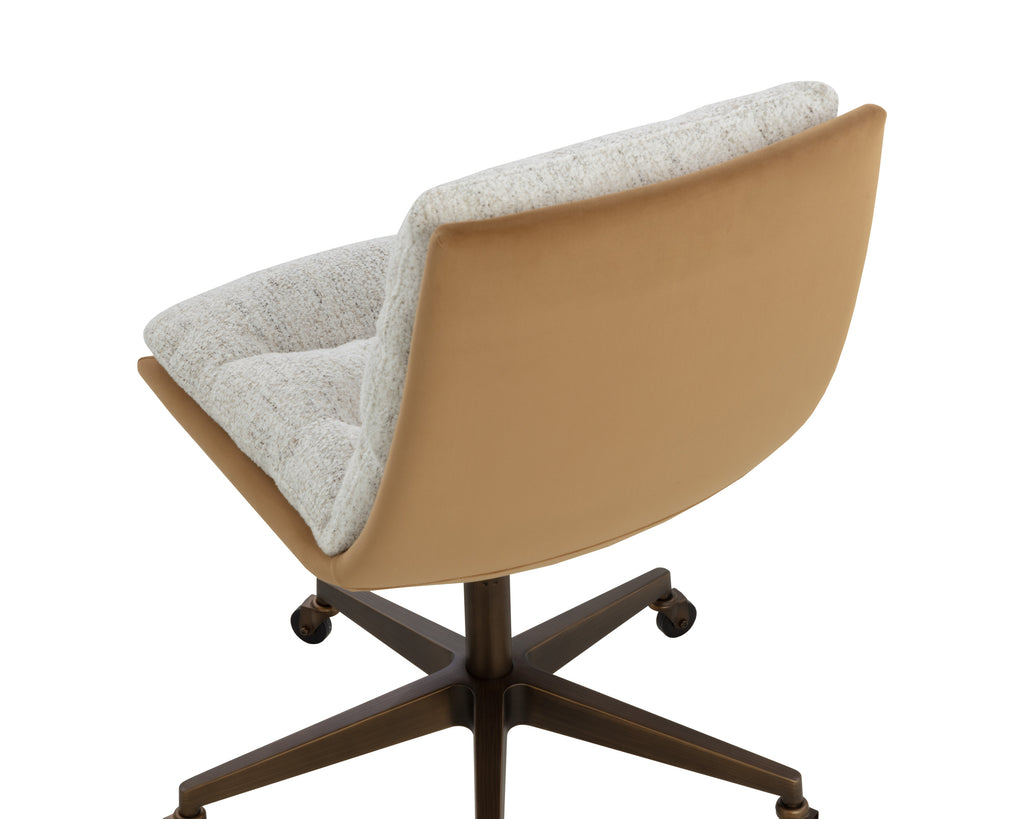 Stinson Office Chair - Hailey Moon / Kona Camel