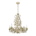 Josie 25'' Champagne Green Tea Chandelier