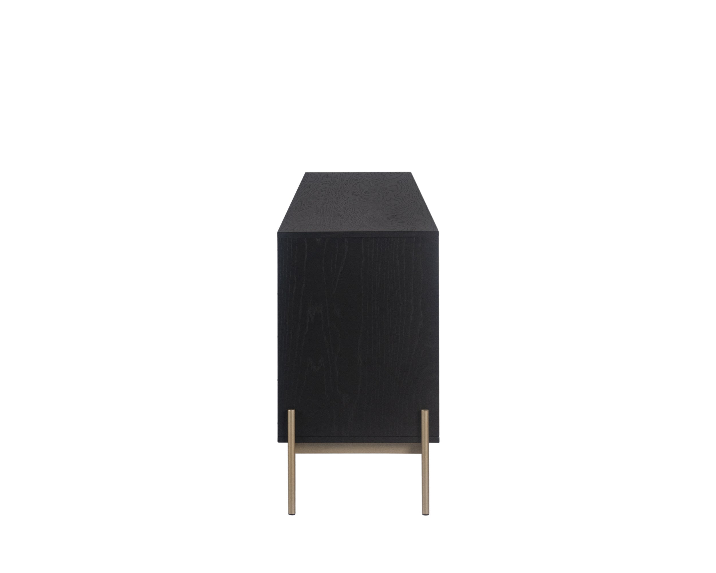 Avida Sideboard - Large - Gold - Black/Natural