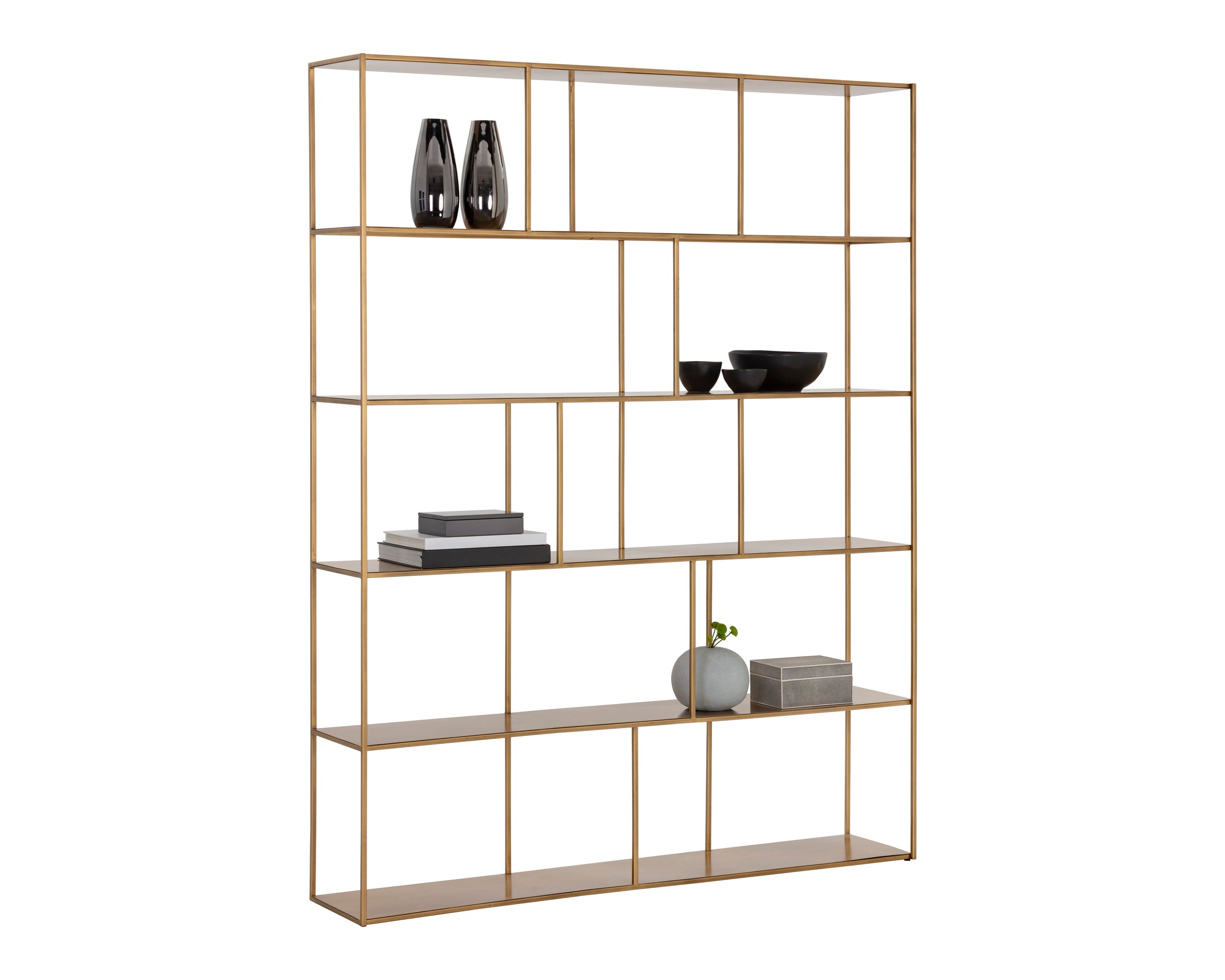 Eiffel Bookcase - Extra Large - Antique Brass