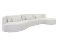 Laken Sofa Chaise - Raf - Copenhagen White