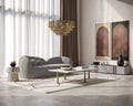 Tilda Hand-Tufted Rug - Ivory / Charcoal - 9' X 12'